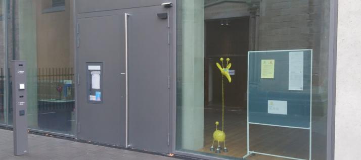 Eingang zum Forum am Deutzer Dom