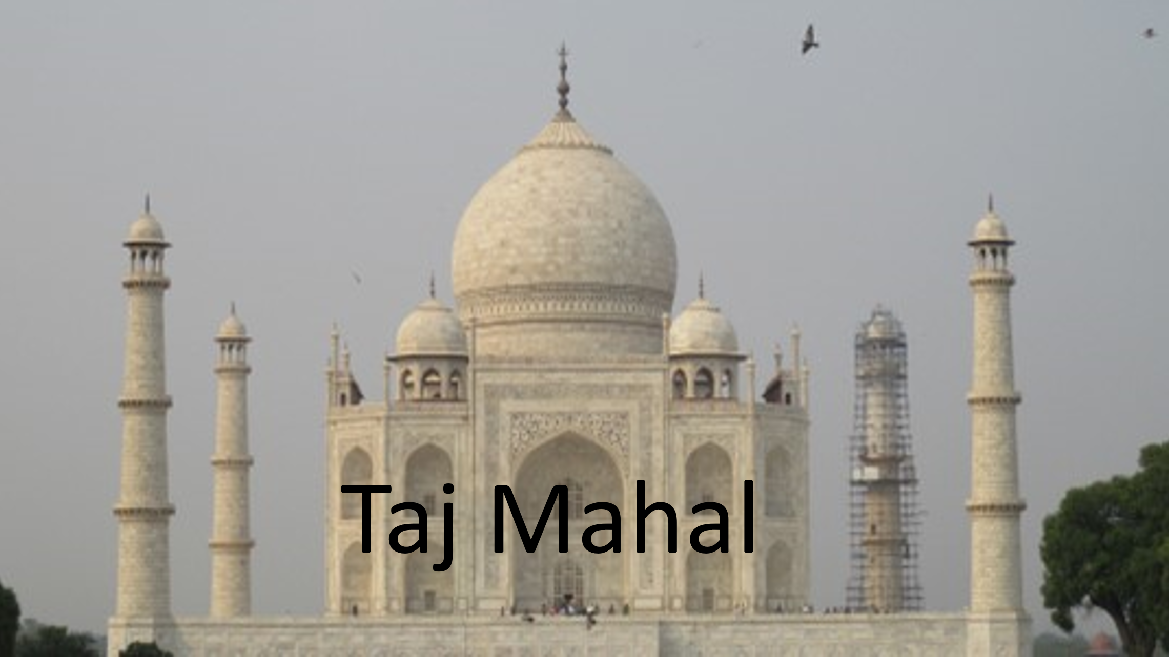 Reise nach Indien: Taj Mahal